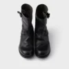 Skórzane buty do połowy łydki Skórzane buty do połowy łydki