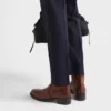 Skórzane buty zapinane na zamek Skórzane buty zapinane na zamek