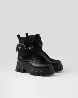 Skórzane i Re-Nylonowe buty bojowe Monolith z woreczkiem