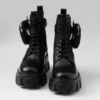 Skórzane i Re-Nylonowe buty Monolith z kieszenią Skórzane i Re-Nylonowe buty Monolith z kieszenią