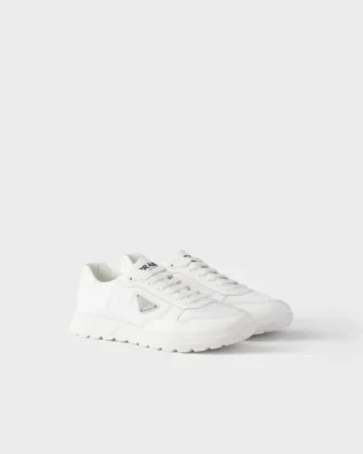 Sneakersy Prax 01 z materiału Re-Nylon i szczotkowanej skóry Sneakersy Prax 01 z materiału Re-Nylon i szczotkowanej skóry