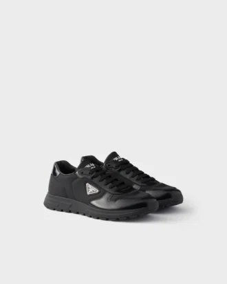 Sneakersy Prax 01 z materiału Re-Nylon i szczotkowanej skóry Sneakersy Prax 01 z materiału Re-Nylon i szczotkowanej skóry