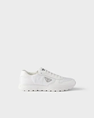 Sneakersy Prax 01 z materiału Re-Nylon i szczotkowanej skóry Sneakersy Prax 01 z materiału Re-Nylon i szczotkowanej skóry