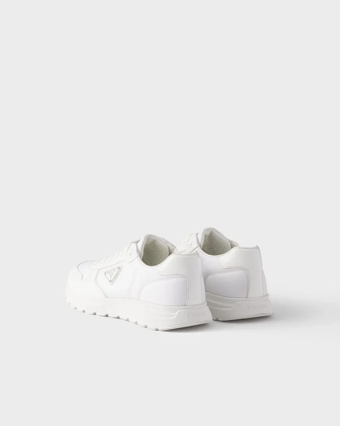 Sneakersy Prax 01 z materiału Re-Nylon i szczotkowanej skóry Sneakersy Prax 01 z materiału Re-Nylon i szczotkowanej skóry