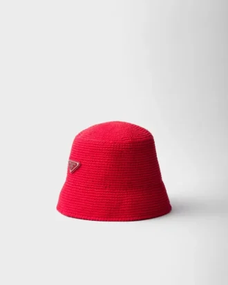 Słomkowa czapka typu bucket Słomkowa czapka typu bucket
