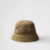 Słomkowy kapelusz typu bucket hat Słomkowy kapelusz typu bucket hat