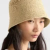 Słomkowy kapelusz typu bucket hat Słomkowy kapelusz typu bucket hat