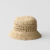 Słomkowy kapelusz typu bucket hat Słomkowy kapelusz typu bucket hat