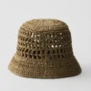 Słomkowy kapelusz typu bucket hat Słomkowy kapelusz typu bucket hat