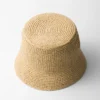Słomkowy kapelusz typu bucket hat Słomkowy kapelusz typu bucket hat