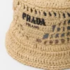 Słomkowy kapelusz typu bucket hat Słomkowy kapelusz typu bucket hat