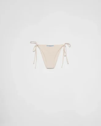 Spodenki bikini z dżerseju z kryształkami Spodenki bikini z dżerseju z kryształkami
