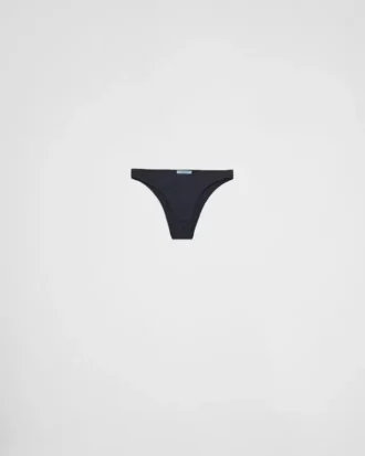 Spodenki bikini z dzianiny prążkowanej Spodenki bikini z dzianiny prążkowanej