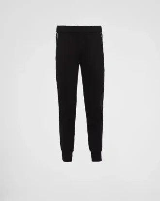 Spodnie dresowe z detalami z Re-Nylon