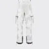 Spodnie snowboardowe z nadrukiem z technicznej tkaniny Spodnie snowboardowe z nadrukiem z technicznej tkaniny