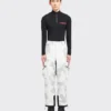 Spodnie snowboardowe z nadrukiem z technicznej tkaniny Spodnie snowboardowe z nadrukiem z technicznej tkaniny