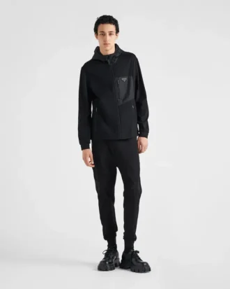 Spodnie z technicznej bawełny i Re-Nylon Spodnie z technicznej bawełny i Re-Nylon