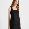 Sukienka bez rękawów z materiału Re-Nylon Sukienka bez rękawów z materiału Re-Nylon