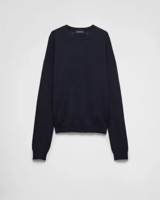 Sweter z kaszmiru z okrągłym dekoltem Sweter z kaszmiru z okrągłym dekoltem