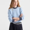 Sweter z kaszmiru z okrągłym dekoltem Sweter z kaszmiru z okrągłym dekoltem
