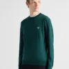 Sweter z okrągłym dekoltem z superdelikatnej wełny Sweter z okrągłym dekoltem z superdelikatnej wełny
