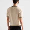 Sweter z wełny szetlandzkiej z okrągłym dekoltem Sweter z wełny szetlandzkiej z okrągłym dekoltem