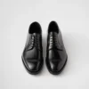 Sznurowane buty z szczotkowanej skóry Sznurowane buty z szczotkowanej skóry