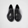 Sznurowane buty z szczotkowanej skóry