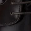 Sznurowane buty z szczotkowanej skóry