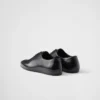Sznurowane buty ze szczotkowanej skóry