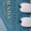 Sznurowane trampki z Re-Nylonu i zamszu Sznurowane trampki z Re-Nylonu i zamszu