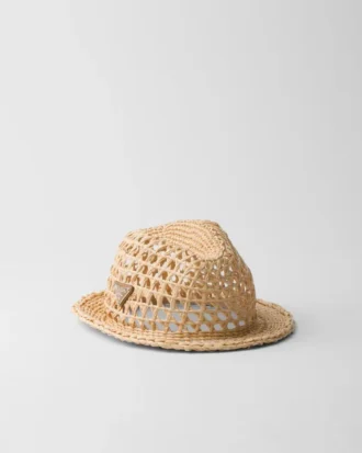 Szydełkowa fedora Szydełkowa fedora