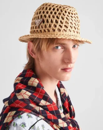 Szydełkowa fedora Szydełkowa fedora