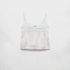 Top z satyny i koronki w stylu vintage Top z satyny i koronki w stylu vintage