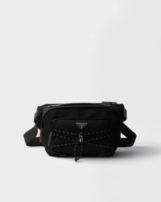 Torba na ramię Prada Speedrock z materiału Re-Nylon i skóry Torba na ramię Prada Speedrock z materiału Re-Nylon i skóry