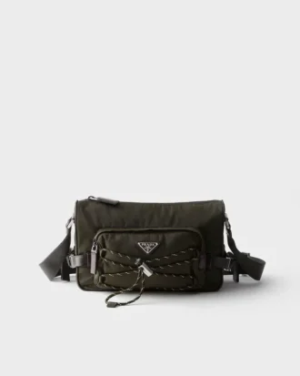 Torba na ramię Prada Speedrock z materiału Re-Nylon i skóry Torba na ramię Prada Speedrock z materiału Re-Nylon i skóry