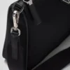 Torba na ramię z nylonu Re-Nylon i skóry Saffiano