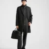 Torba podróżna z materiału Re-Nylon i skóry Saffiano Torba podróżna z materiału Re-Nylon i skóry Saffiano