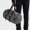 Torba podróżna z materiału Re-Nylon i skóry Saffiano Torba podróżna z materiału Re-Nylon i skóry Saffiano