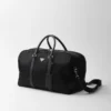 Torba podróżna z materiału Re-Nylon i skóry Saffiano Torba podróżna z materiału Re-Nylon i skóry Saffiano