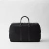 Torba podróżna z materiału Re-Nylon i skóry Saffiano Torba podróżna z materiału Re-Nylon i skóry Saffiano