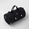 Torba podróżna z nylonu Re-Nylon i skóry Saffiano Torba podróżna z nylonu Re-Nylon i skóry Saffiano