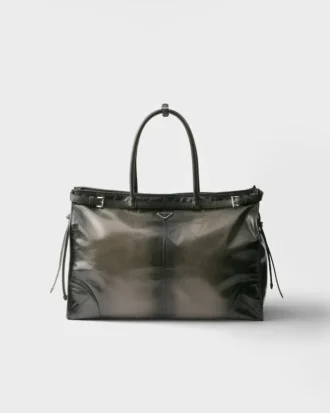 Torba Prada Bonnie z postarzanej skóry Torba Prada Bonnie z postarzanej skóry