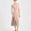 Torba Prada Noua Medium z bawełny w stylu makramy