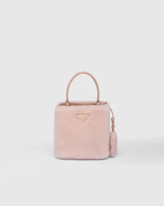 Torba Prada Panier Mini Shearling