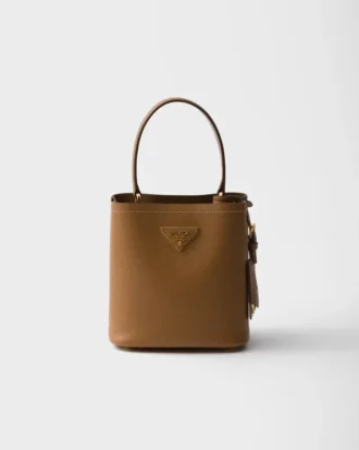 Torba Prada Panier Mini z skóry Saffiano