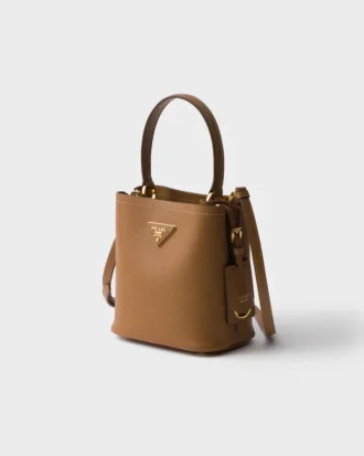 Torba Prada Panier Mini z skóry Saffiano