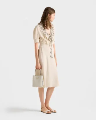 Torba Prada Panier Mini z skóry Saffiano