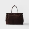 Torba z zamszu Prada Bonnie Torba z zamszu Prada Bonnie