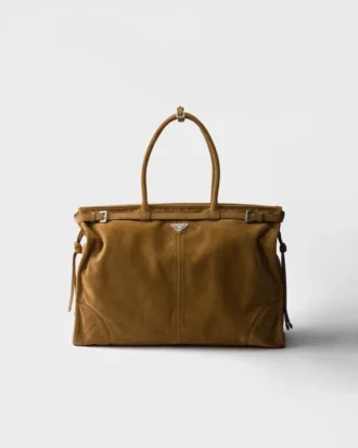 Torba z zamszu Prada Bonnie Torba z zamszu Prada Bonnie